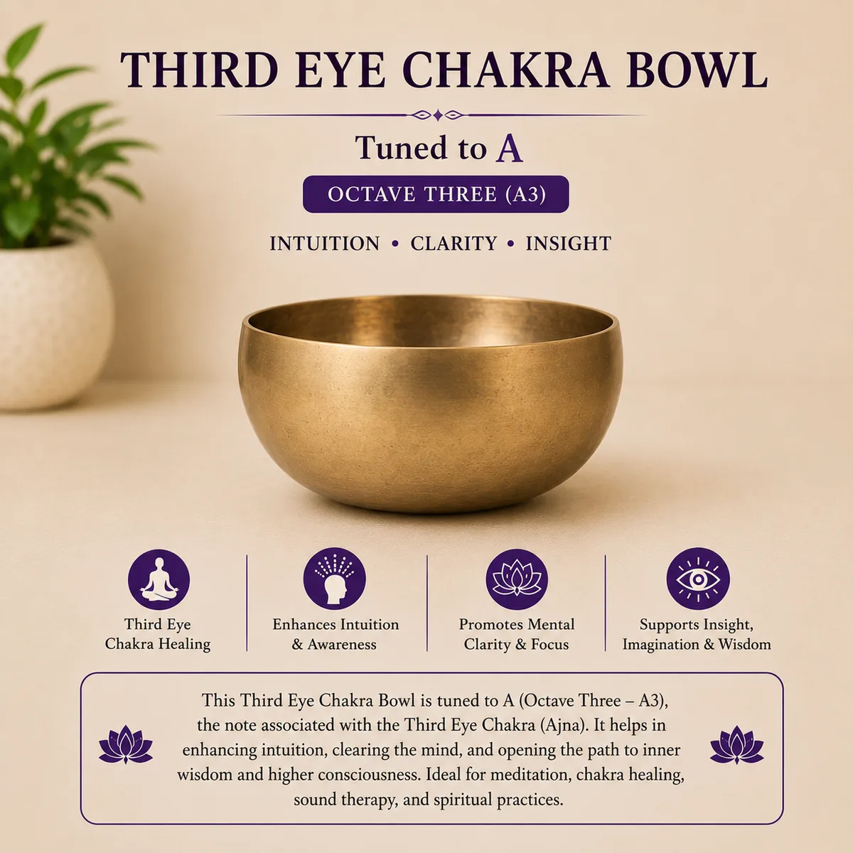 Third Eye Chakra Bowl